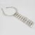 Biche de Bere Paris Graffiti Silvered Link Necklace in Limited Edition For Sale - Image 9 of 11
