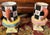 1990s 1990s MacKenzie-Childs Courtly Check Pedestal Mug Pair, Hand-Painted Floral, Dated 1994 & 1996 - a Pair For Sale - Image 5 of 10