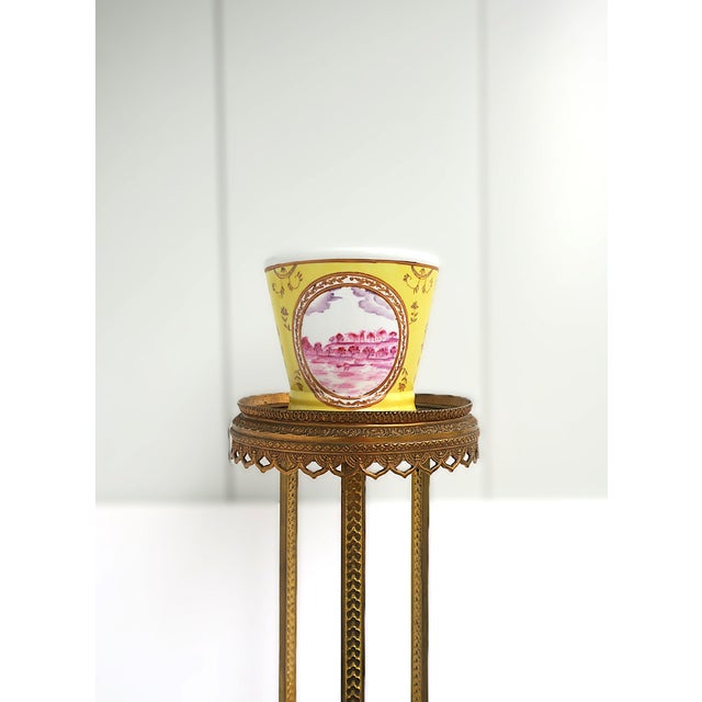 Bronze French Gilt Bronze Pedestal Plant Stand Empire Style For Sale - Image 8 of 14