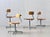 Vintage Industrial Work Chairs in Wood & Metal, 1964 For Sale - Image 15 of 15