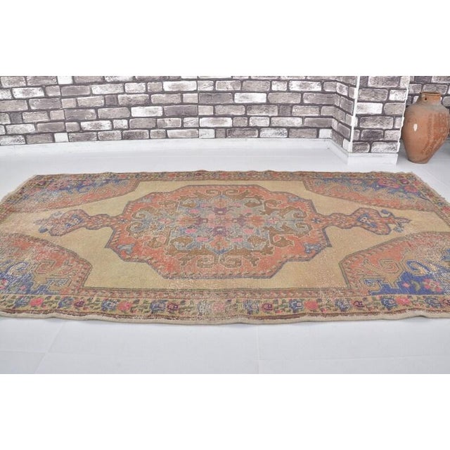 Textile Anatolian Kurdish Wool Carpet For Sale - Image 7 of 10