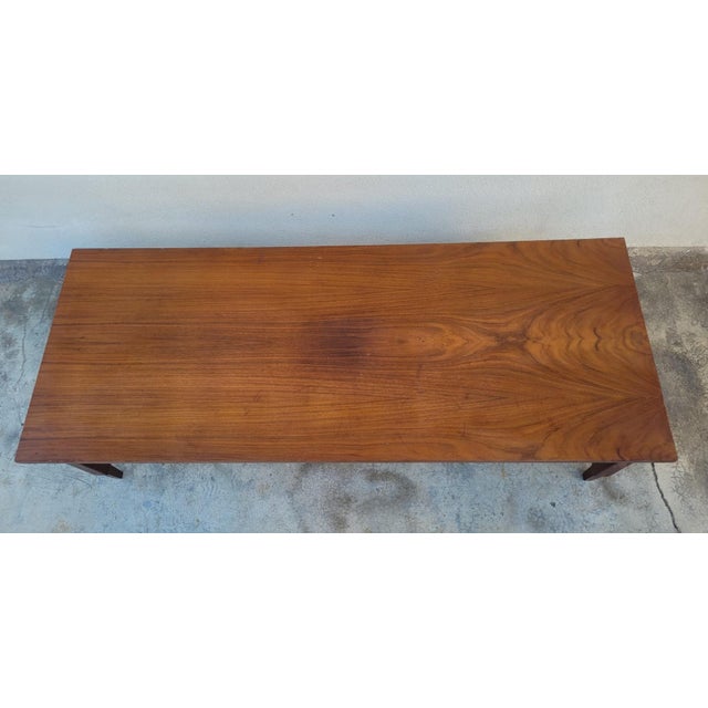 Vintage Scandinavian Teak Coffee Table, 1960s For Sale - Image 6 of 8