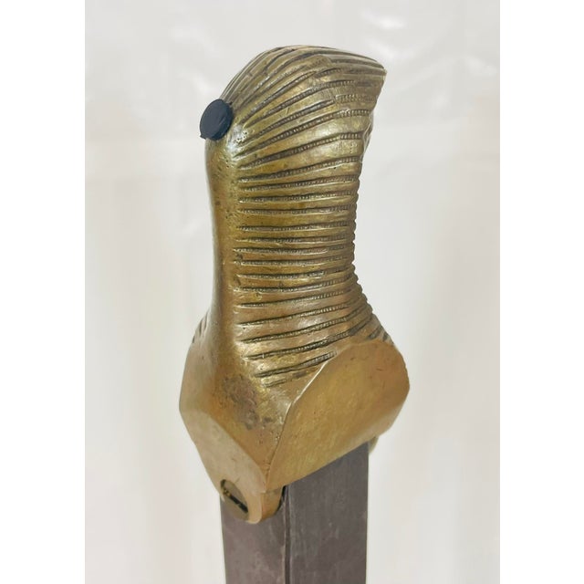 Pair of Sculptural Bronze & Steel Stands by Marcello Mioni, Italy, 1970s For Sale - Image 9 of 18