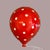 Contemporary Contemporary Handmade Red Polka Dot Ceramic Balloon Wall Sculpture - Large Size For Sale - Image 3 of 9