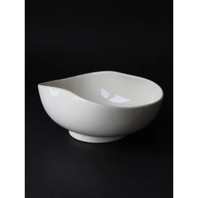 Gustavsberg Bowl and Creamer by Wilhelm Kåge for Gustavsberg Sweden, 1920s, Set of 2 For Sale - Image 4 of 9