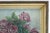 Early 20th Century Floral Still Life Original Oil on Canvas For Sale - Image 5 of 5