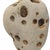 Cream Astro 015 - 3d Three Dimensional Vertical Original Contemporary Abstract Mixed Media Stone Sculpture by Kevin Perrault For Sale - Image 8 of 11