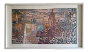 Woodcut Print by Esteban Fekete