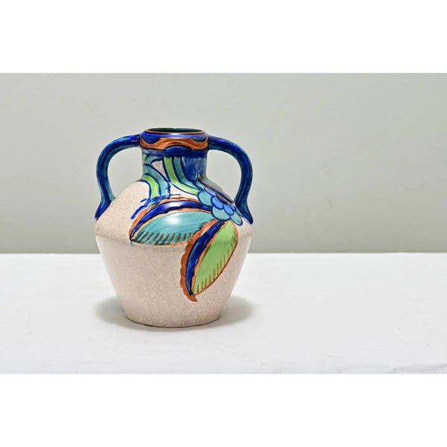 English Art Deco Vase by Thomas Forester For Sale - Image 4 of 6