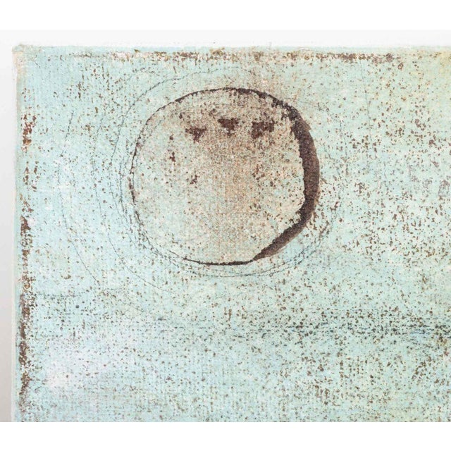 Sky Blue Scott Bergey Abstract Scenes Acrylic on Canvas, 2 For Sale - Image 8 of 14