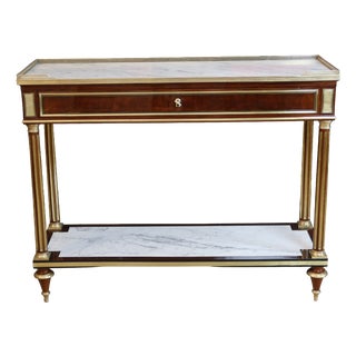 Louis XVI Console Table, Late 18th Century For Sale