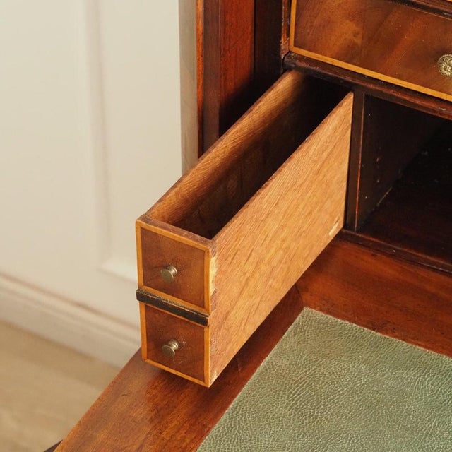 French Secretaire in Mahogany and Marble For Sale - Image 10 of 18