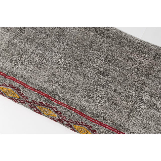1960s 1960s Handwoven Anatolian Flatweave Kilim For Sale - Image 5 of 9