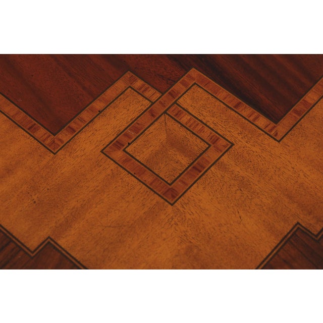 Wood Maitland Smith Flame Mahogany Dining Table For Sale - Image 7 of 18