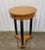 French Vintage French Empire Style Side Table With Ebonized Columns For Sale - Image 3 of 6