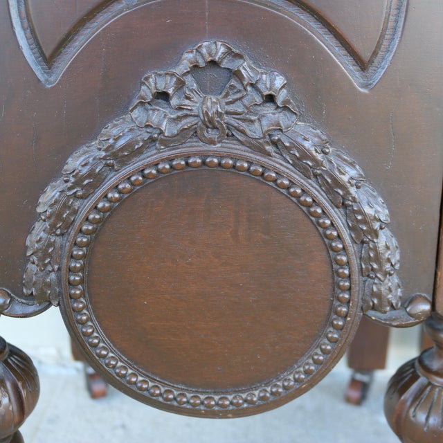 Brown Pair of 1930s Depression Era Upcycled Vanity Nightstands For Sale - Image 8 of 16