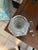 Vintage Cut Crystal Style Six-Sided Decanter With Original Stopper For Sale - Image 4 of 5