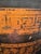 Vintage Chinoiserie Toleware Tea Canister Lamp With Pleated Shade For Sale - Image 12 of 13