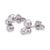 Tiffany and Co. Vintage Tiffany & Co. Platinum Bubble Diamond Studs Earrings, A Pair For Sale - Image 4 of 9