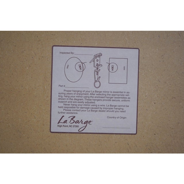 Labarge Ornate Gold Frame Large Mirror For Sale - Image 11 of 11