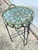 Late 20th Century Vintage Tole Metal Side Table For Sale - Image 5 of 11