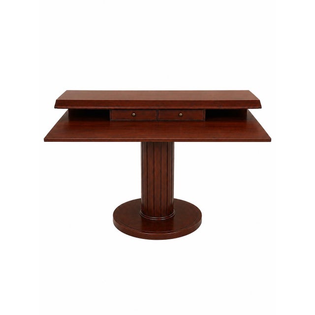 An exceptionally unique and distinctive desk by Rémi Le Forestier, combining the elegance of French design with the...