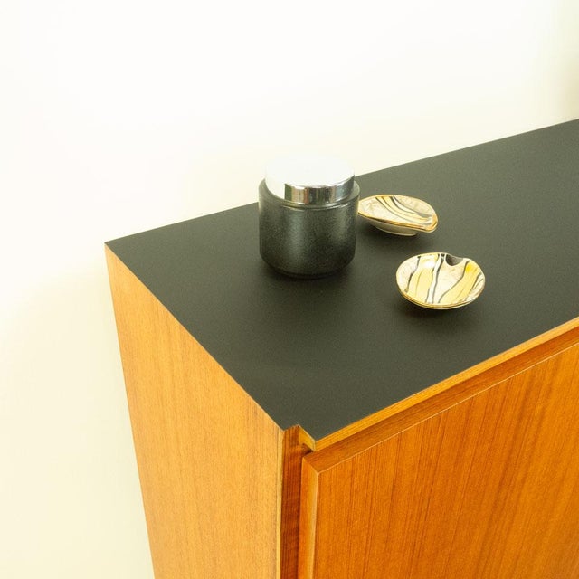 Shelving Combination in Teak with Black Formica Top, 1976 For Sale - Image 4 of 11
