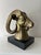 Vintage Mid Century Bronze Ram on Marble Base For Sale In Miami - Image 6 of 12