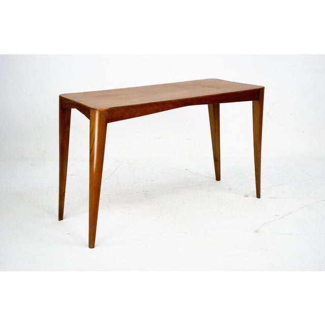Brown Mid-Century Italian Wooden Coffee Table attributed to Paolo Buffa, 1950s For Sale - Image 8 of 13