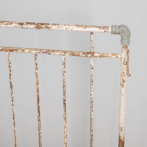 Brown Outdoor Iron Metal Chair For Sale - Image 8 of 9