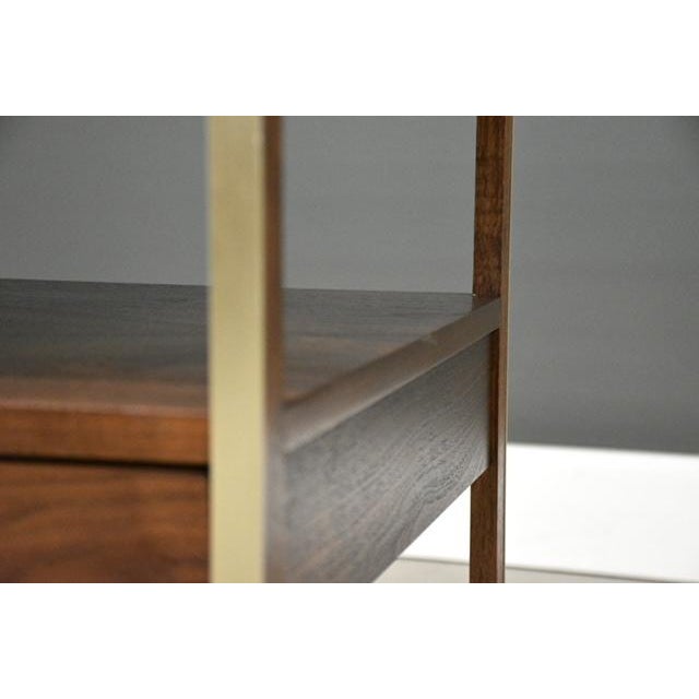 Wood 1960s Refinished Paul McCobb for Calvin Nightstand For Sale - Image 7 of 9