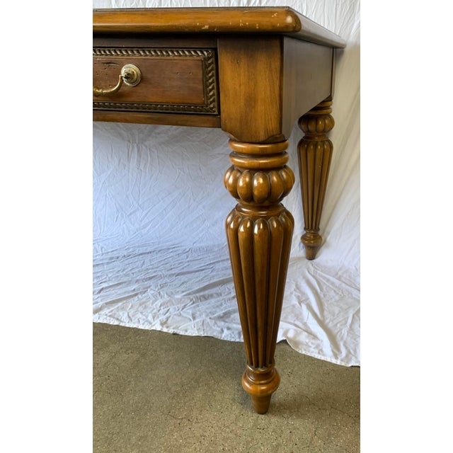 1980s Hooker Seven Seas Collection Executive Desk For Sale - Image 15 of 17