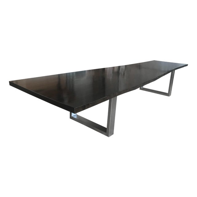 Andrianna Shamaris Sycamore Wood Dining Table For Sale