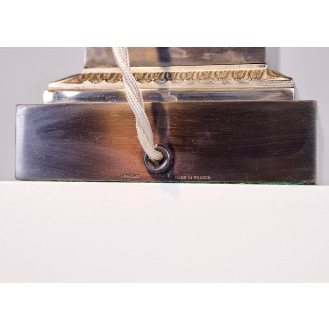 Baluster Lamps in Bronze from Maison Charles, 1970s, Set of 2 For Sale - Image 12 of 15