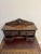 Antique Victorian Carved Oak Writing Desk, 1880s For Sale - Image 4 of 7
