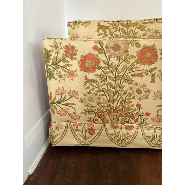 Textile Vintage Floral Sofa For Sale - Image 7 of 18