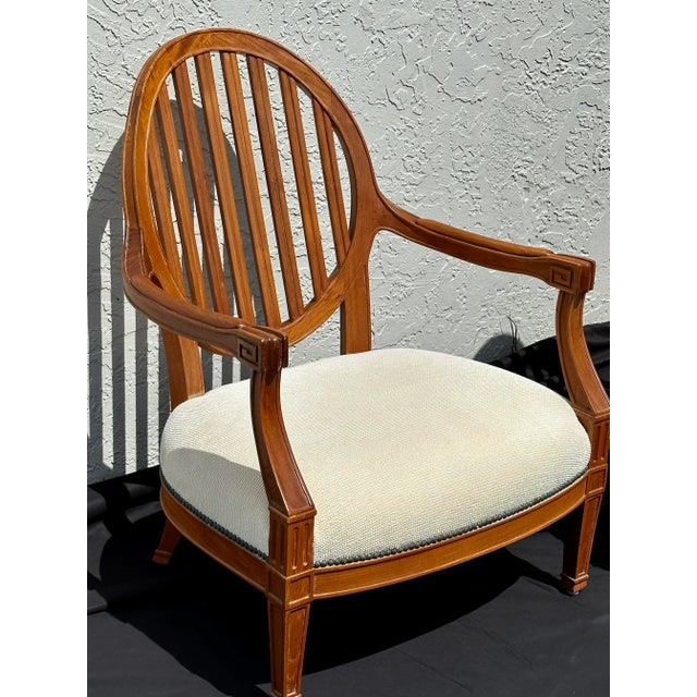 John Hutton Pair of Teak Occasional Chairs By David Sutherland Furniture For Sale - Image 4 of 13