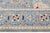 Contemporary Modern Oushak Style Hand-Knotted Wool Rug in Slate Grey & Pastel For Sale - Image 9 of 12