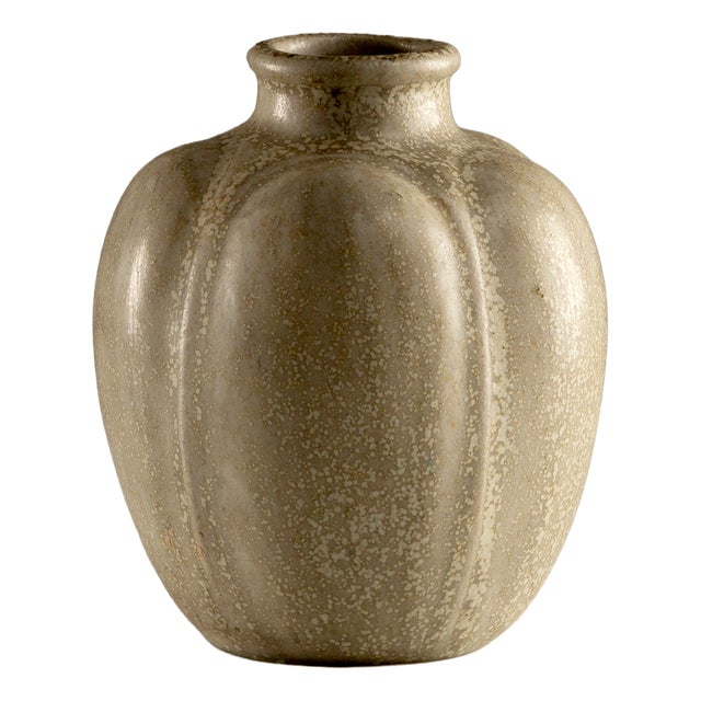 Stoneware Model 148 Vase by Arne Bang, Denmark, 1930s For Sale