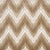 Contemporary SAMPLE - Schumacher Chevron Velvet Fabric In Gold For Sale - Image 3 of 3