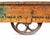 Early 20th Century Globe Vise & Truck Co. Industrial Original Patina Green Oak Factory Cart For Sale - Image 9 of 18