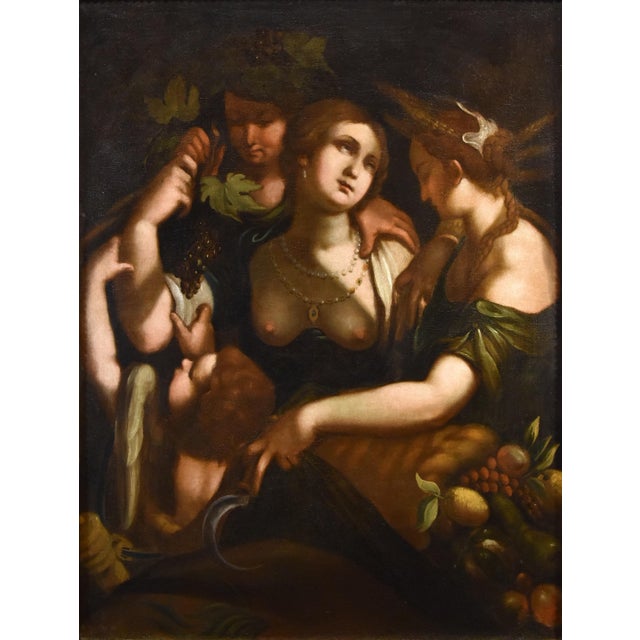 Giovanni battista paggi (genoa 1554 – genoa 1627) venus, bacchus, and ceres (parallel title: 'sine cerere et baccho,...