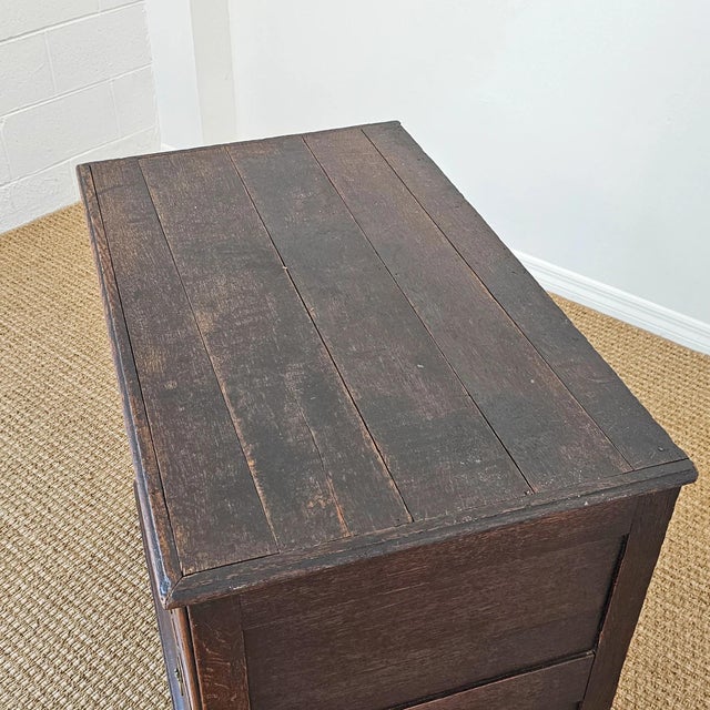 Antique English Oak Dresser - Circa 1780 For Sale - Image 4 of 18