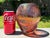 1980s Iridescent Sparkle Air Trap Bubble Vein Art Glass 6.5" Vase Signed '80 For Sale - Image 11 of 18