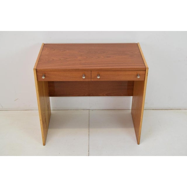 1970s Ladys Desk or Side Table in Mahogany from Up Zavody, 1970s For Sale - Image 5 of 17