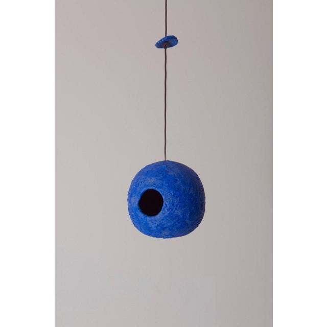 This excellent handmade bird house of glazed lowlfier clay is made by Stan Bitters. The houses are a favourite with...