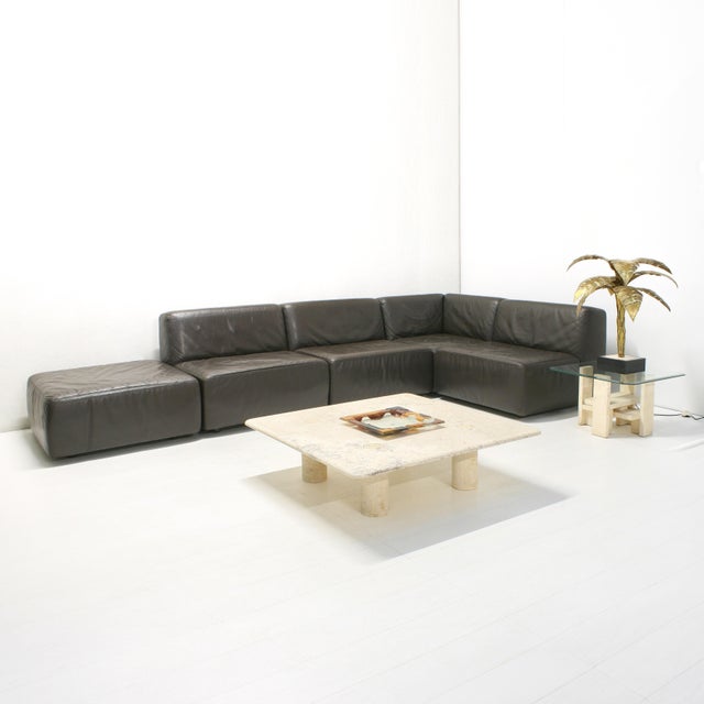 This sectional sofa, model Jeep, was designed by Anita Schmidt for the renowned and Izegem, Belgium based manufacturer...