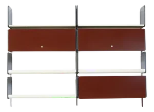 Vintage 1220 Action Office Bookcase by George Nelson for Herman Miller, 1960s