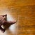 Late 19th Century Arts and Crafts Era Oak Side Table With Huge Metal and Glass Ball-and-Claw Feet For Sale - Image 10 of 10
