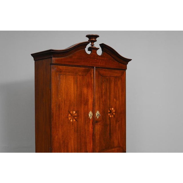 Baroque Style Cabinet in Oak and Pine, Early 19th Century For Sale - Image 5 of 18